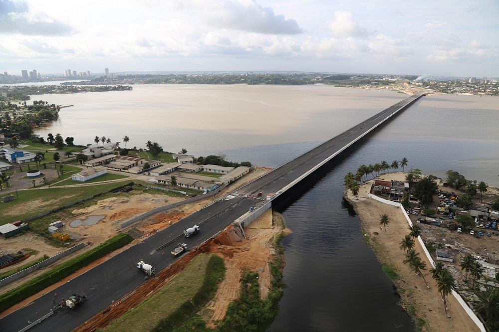 Année 2018 Lancement du 4ème Pont dAbidjan